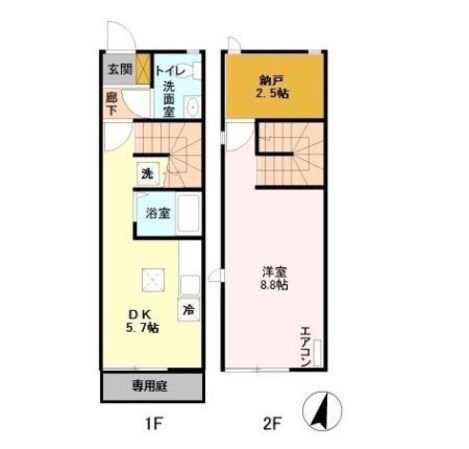 フォンテーヌ　シスの物件間取画像